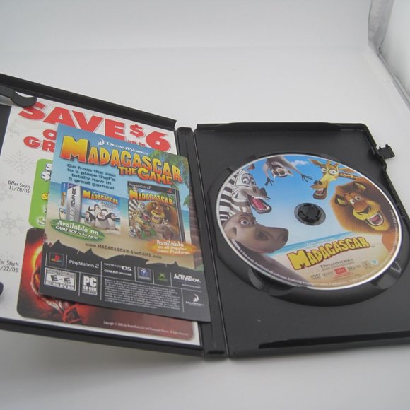 Madagascar (DVD) (widescreen) (Dreamworks) (Eric Darnell & Tom Mcgrath) (2005) - Picture 4 of 5